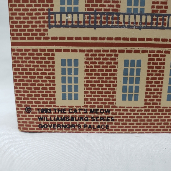 The Cats Meow Colonial Williamsburg Series Governors Palace and Bruton Parish - Picture 2 of 4